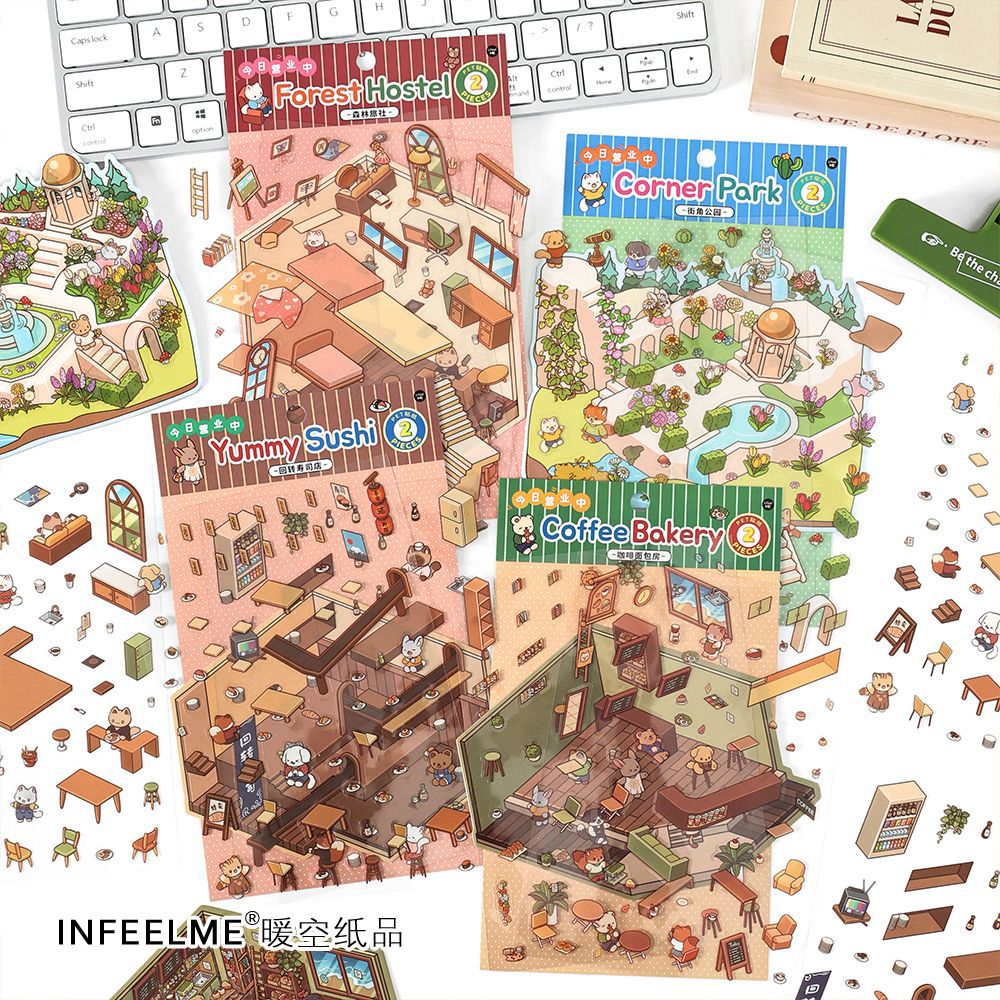 Opening Today Vol.2 Scene Sticker Sheet