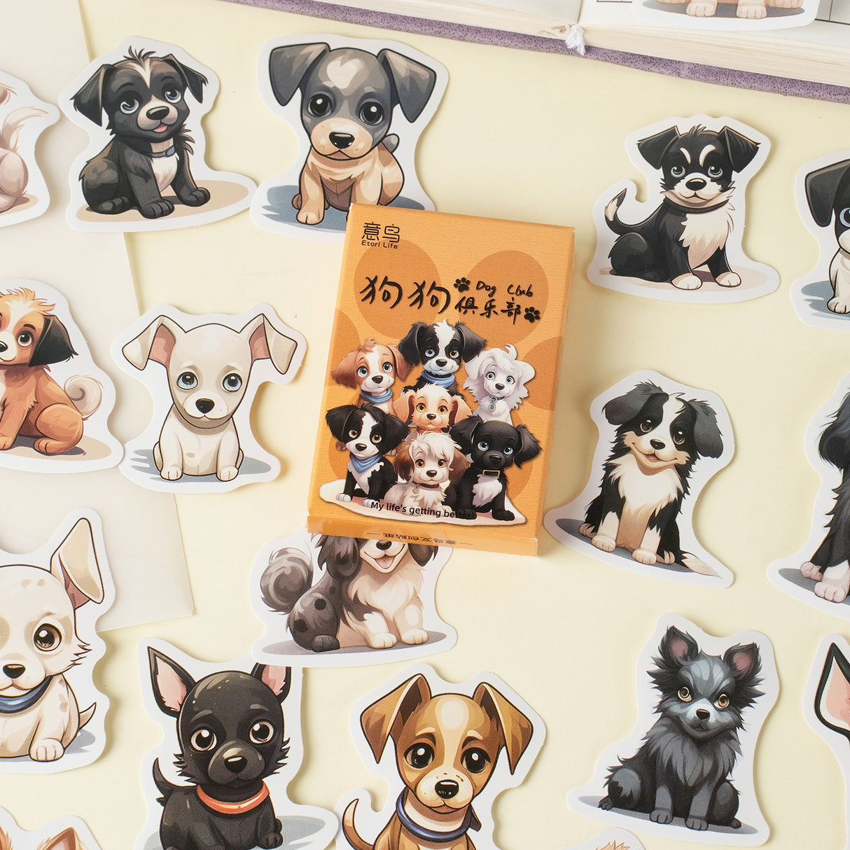 Doggie Clue Sticker Box