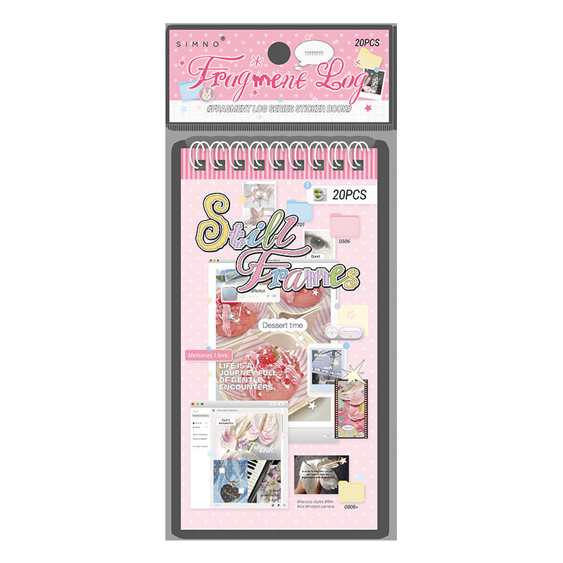 Paragraph Diary Aesthetic Sticker Book