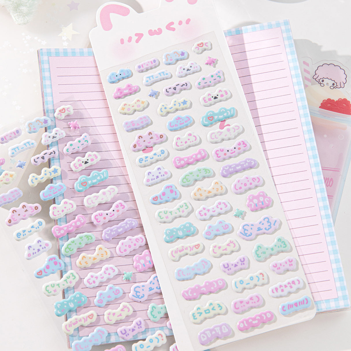 Mini Deco Puffy Sticker Sheet