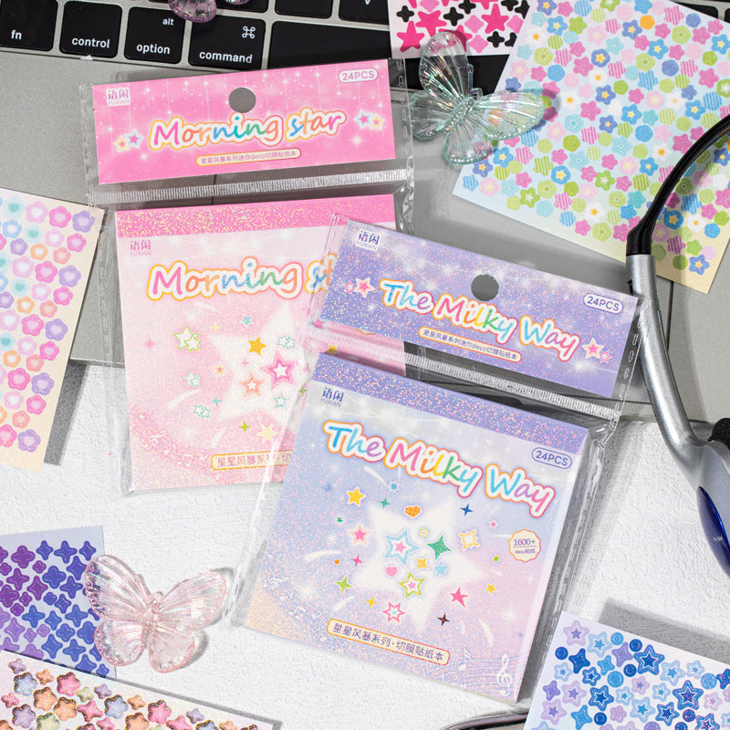 1600pcs Star Mini Deco Sticker Book