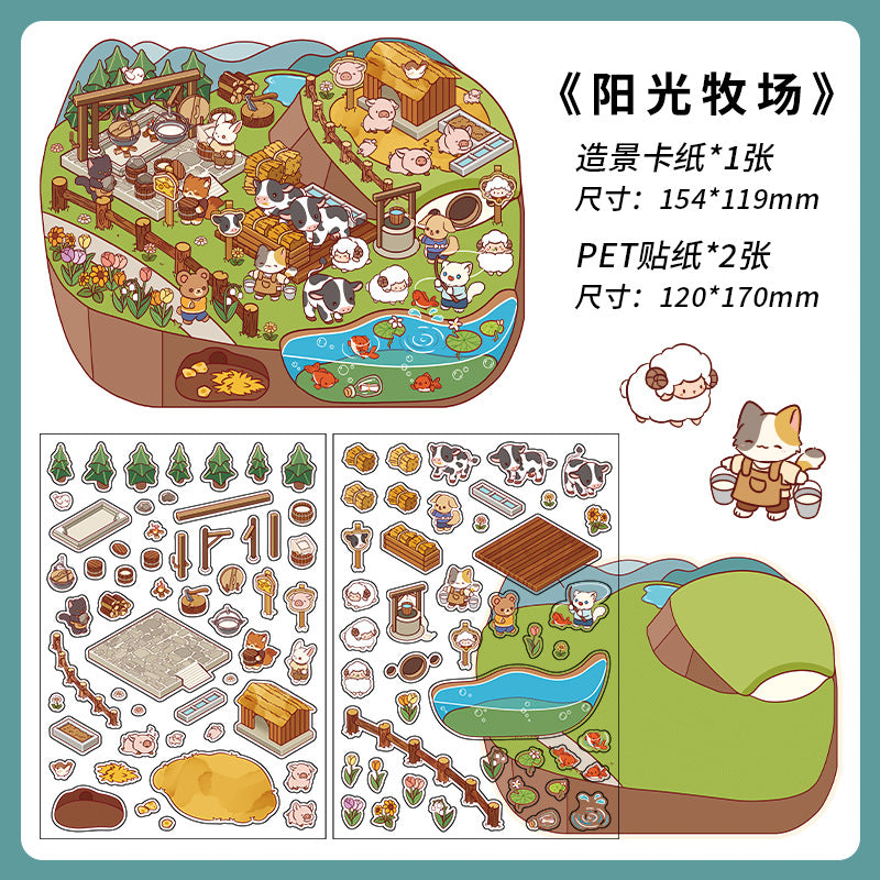 Opening Today Vol.3 Scene Sticker Sheet