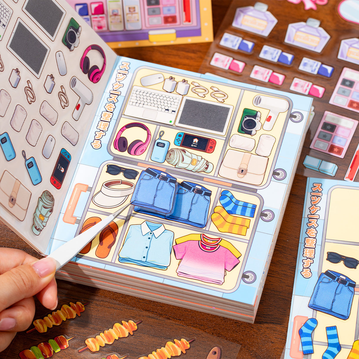 Daily Life DIY Scene Sticker Book