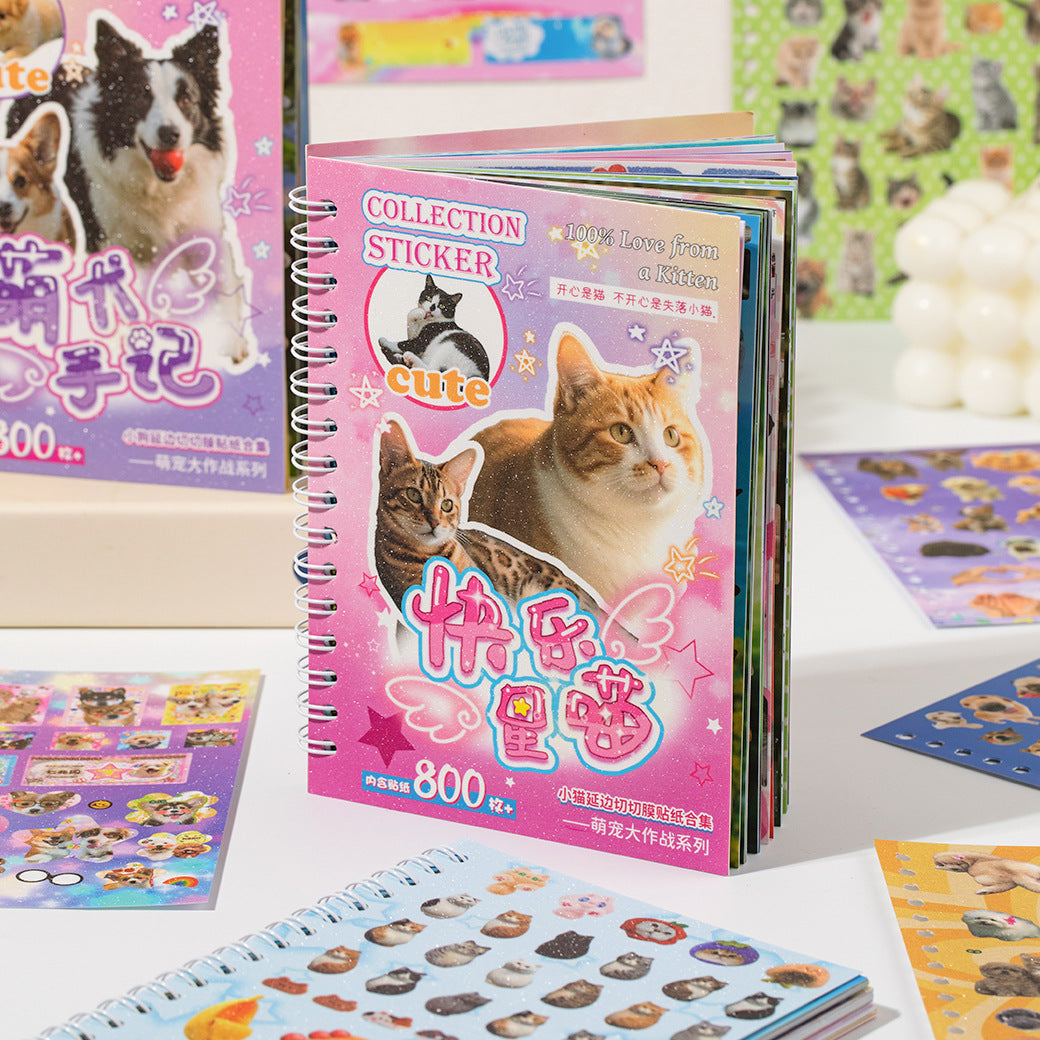 Fluffy Diary Sticker Book
