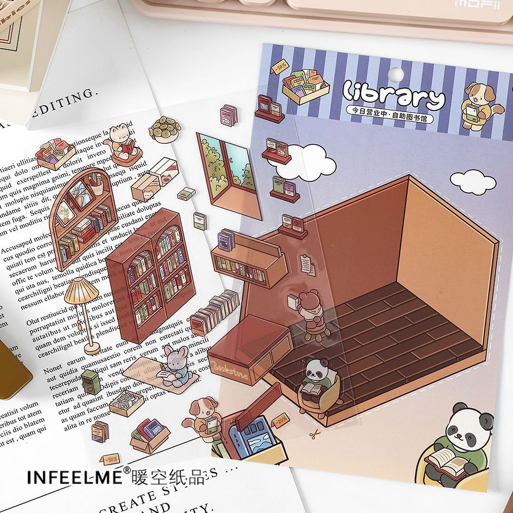 Opening Today Vol.1 Scene Sticker Sheet