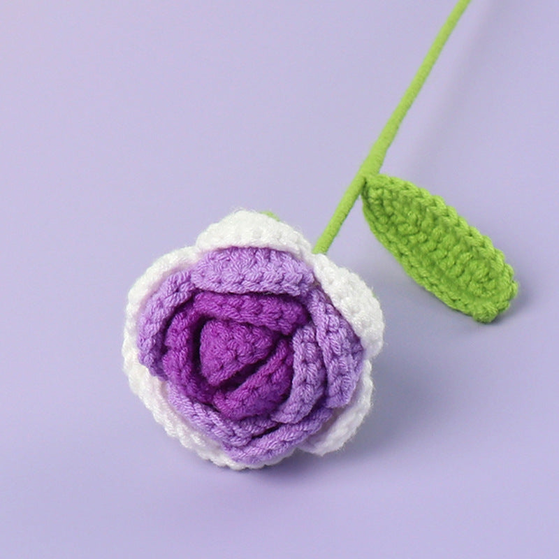 Rejoyce Handmade Crochet Rose