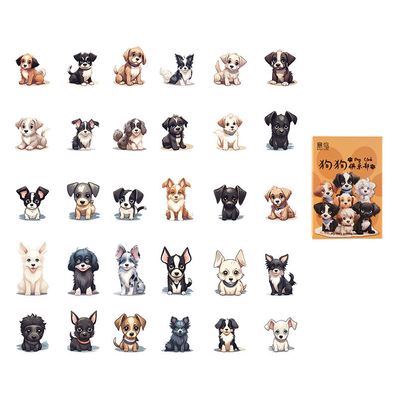 Doggie Clue Sticker Box