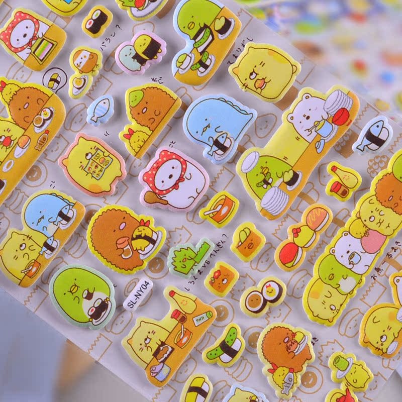 Sumikko Gurashi Puffy Sticker Sheet
