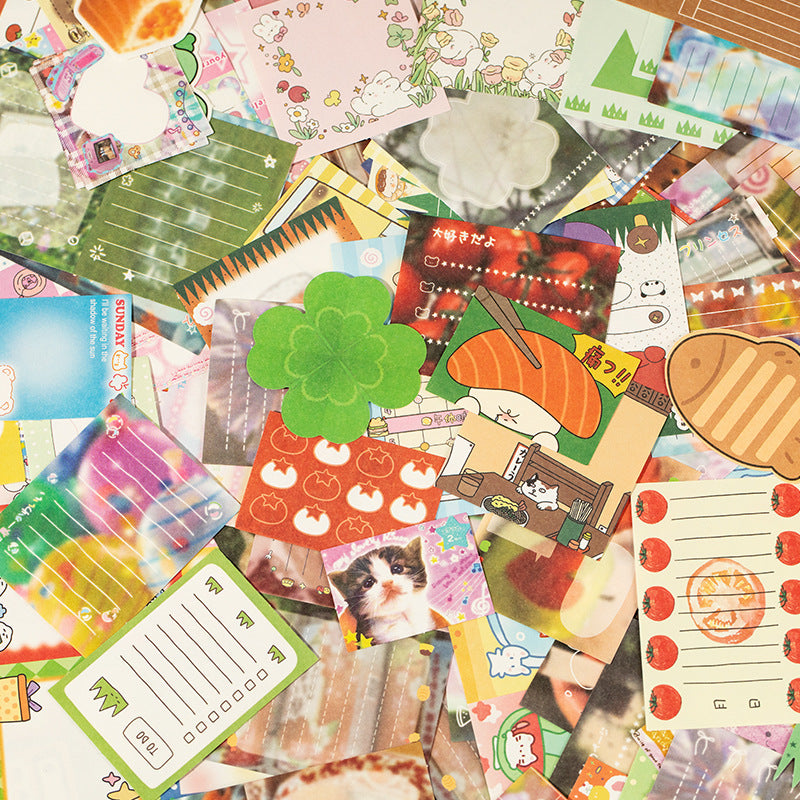 800 pcs Retro Memo Paper Set