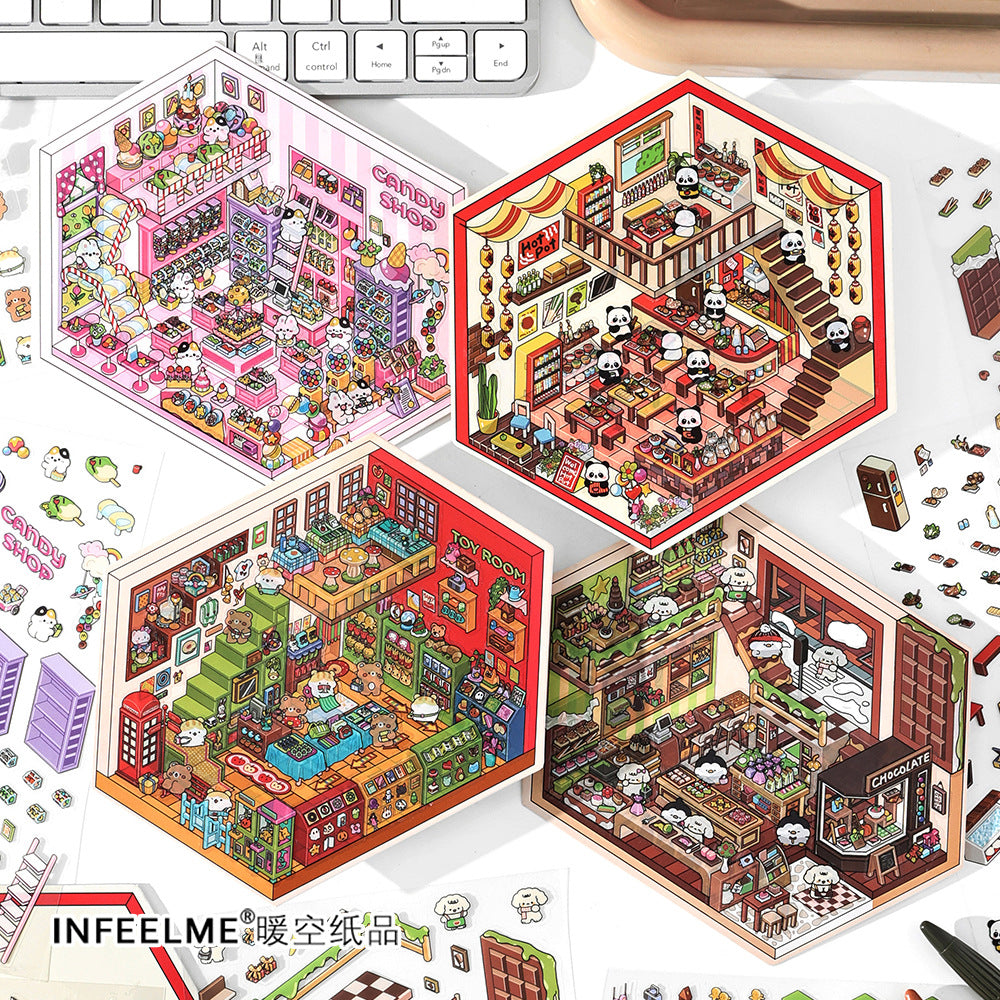 Opening Today Vol.4 Scene Sticker Sheet