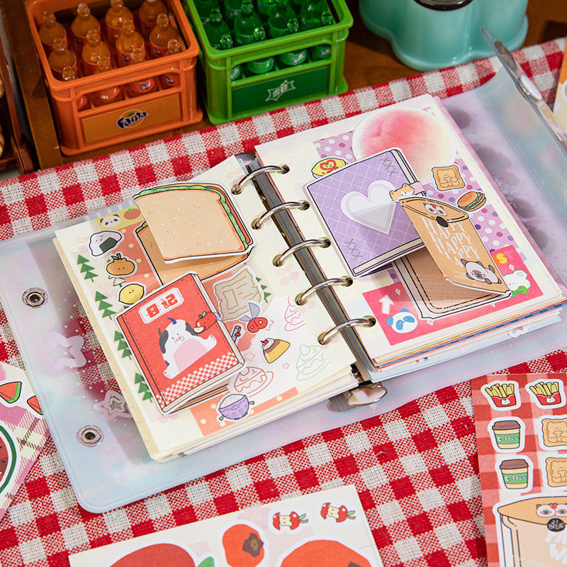 Sweet Cheese Creative Paper Craft Sticker Pack