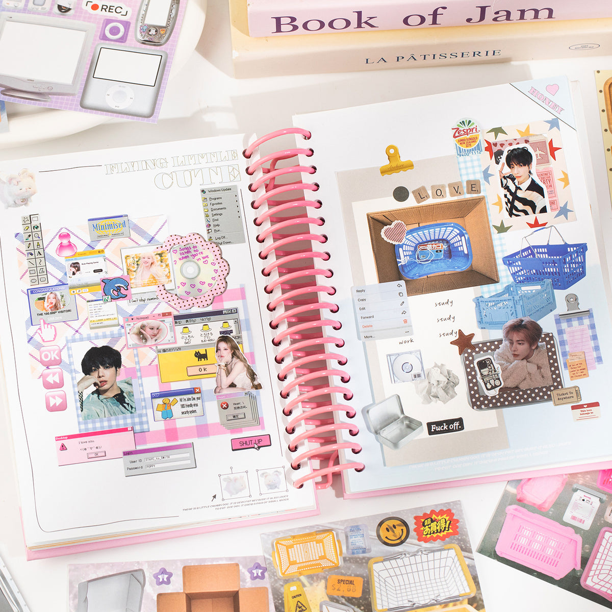 Practical Frame Sticker Book