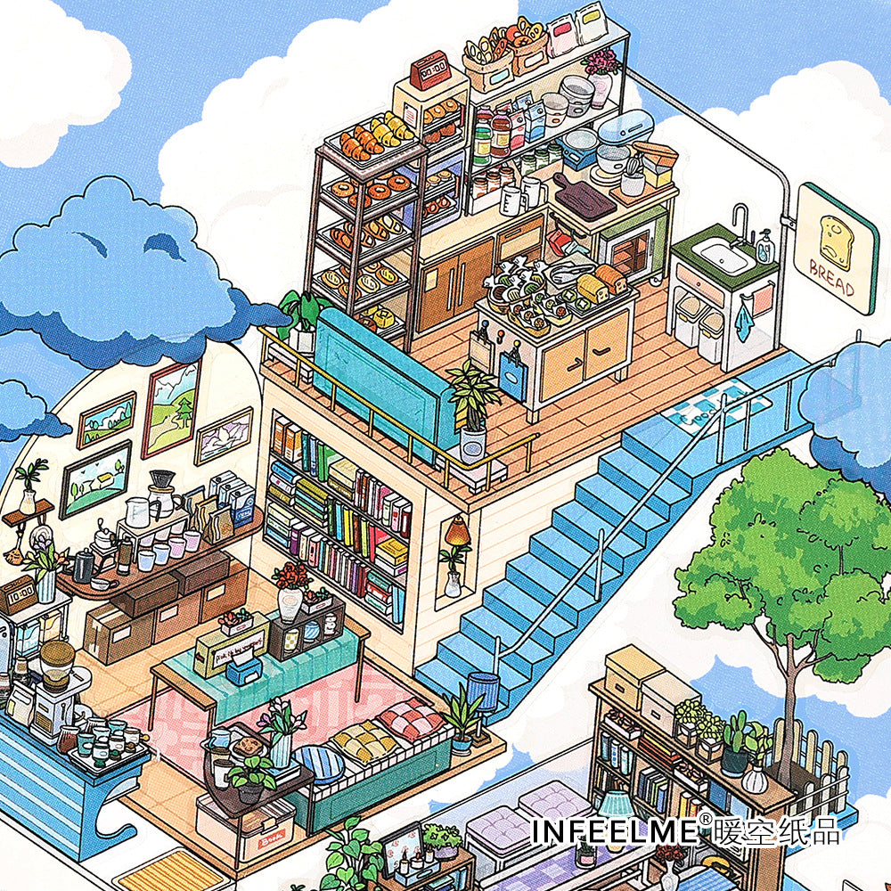 Opening Today Vol.10 Scene Sticker Sheet