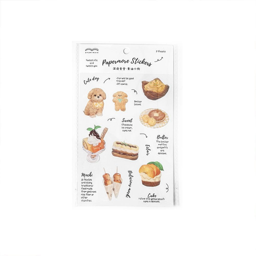 Night Canteen Sticker Sheet