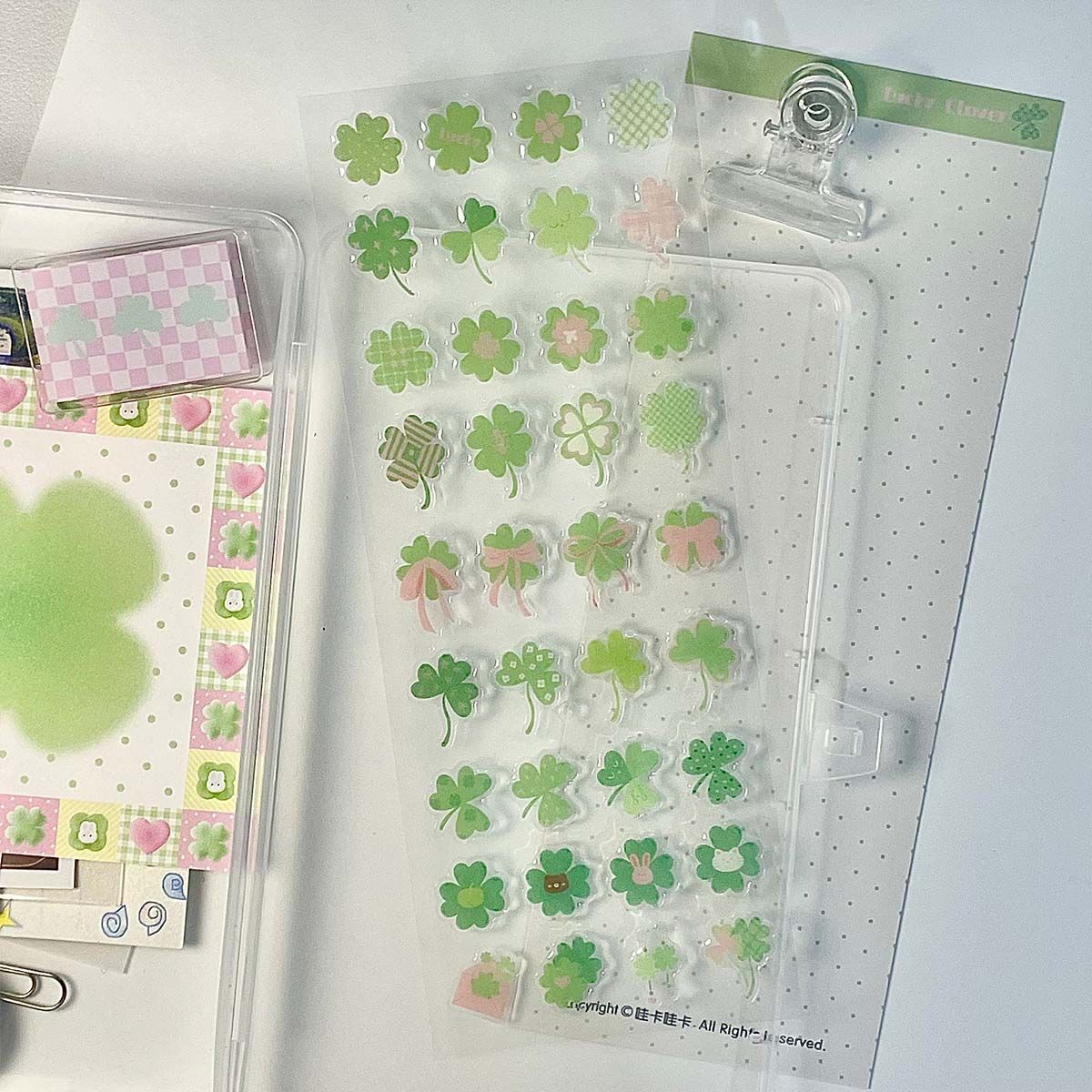 Summer Time Deco 3D Sticker Sheet