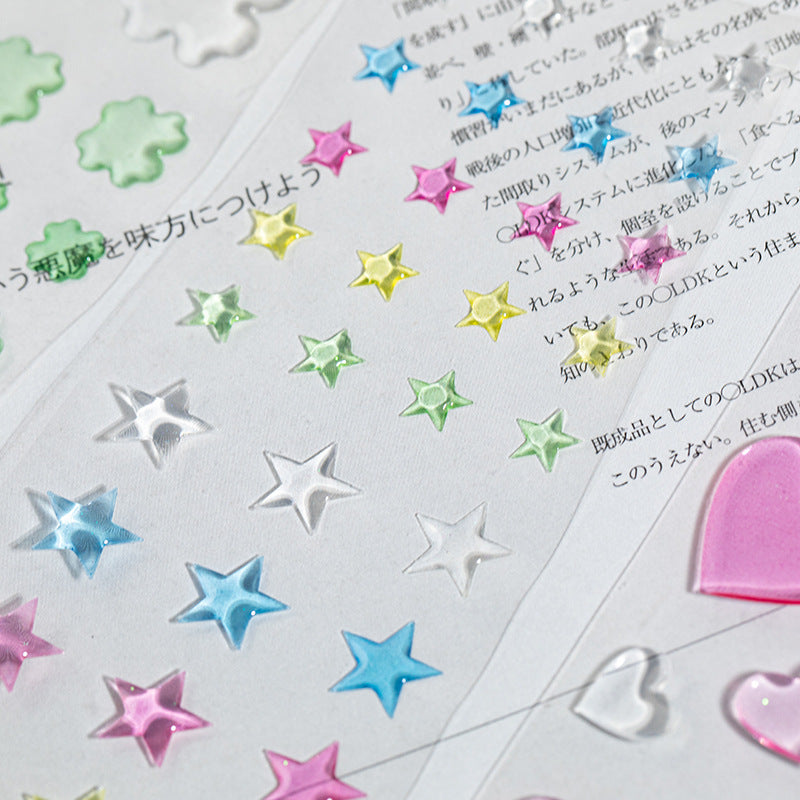 Cute Deco 3D Sticker Sheet Vol.1