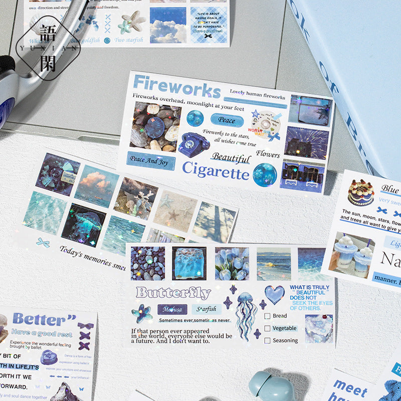 Daydream Valley Portable Sticker Book