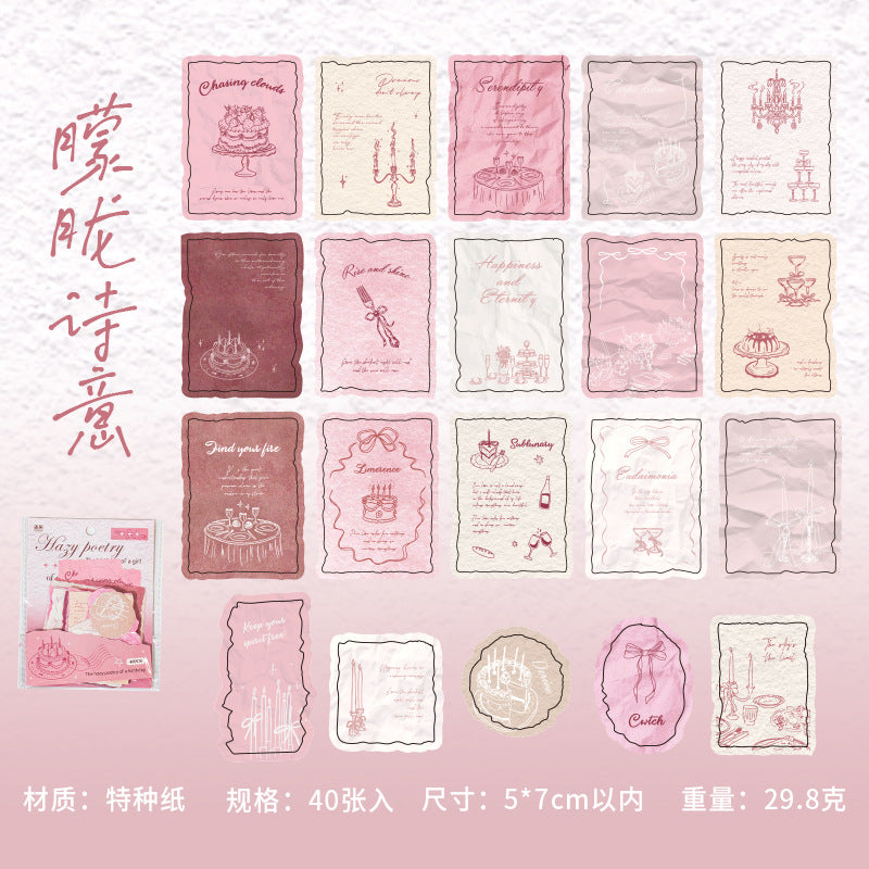 Bygone Pages Deco Sticker Pack