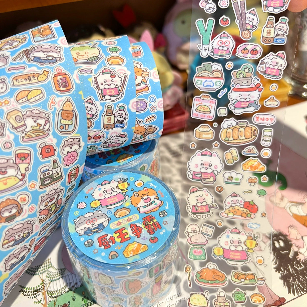 Pencil Spoon Food Contest Sticker Sheet