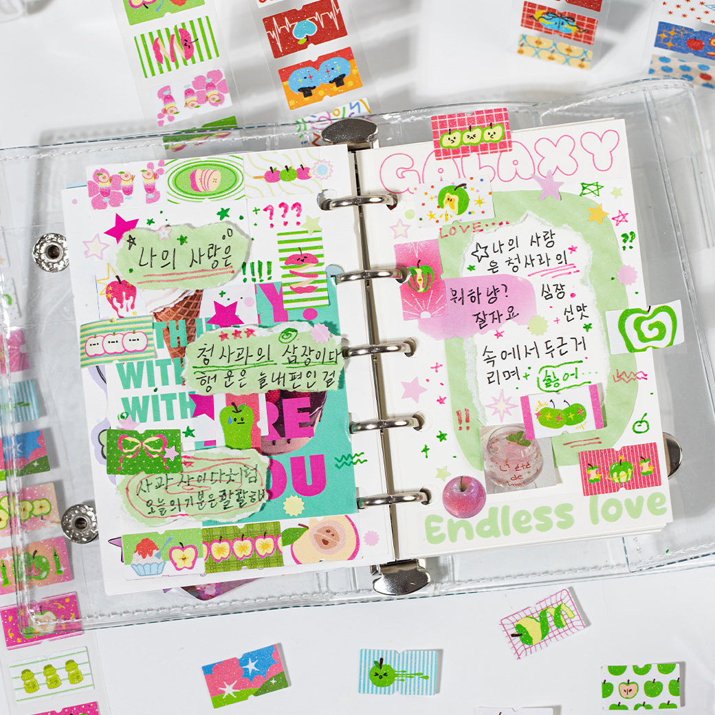 Apple Fantasy Sticker Tape