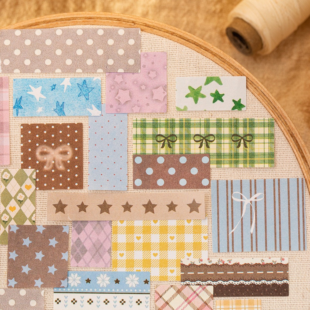 Patchwork Essential Material Sticker Book