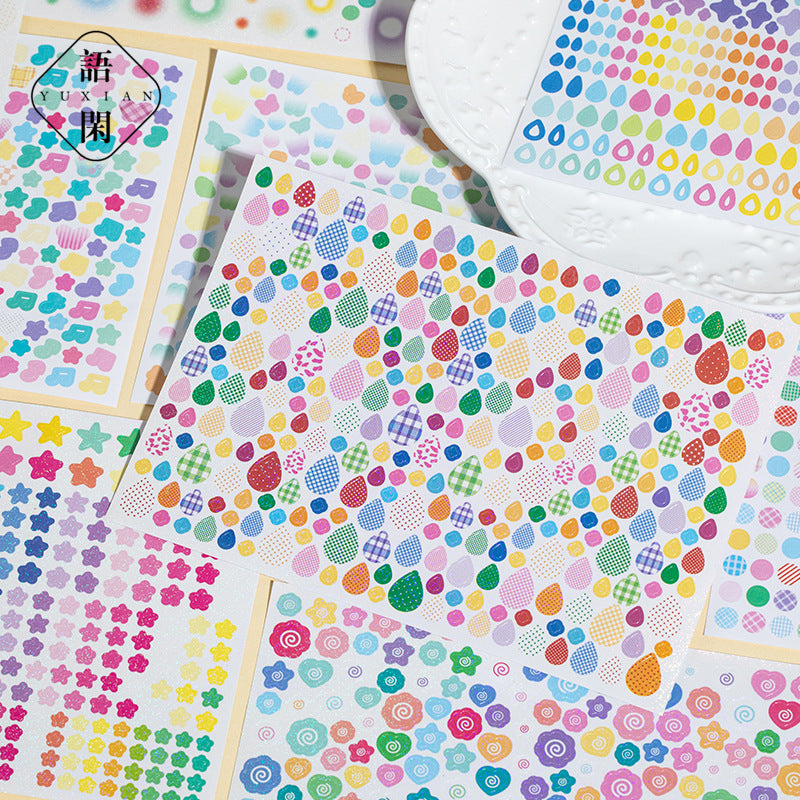 4000pcs Star Collections Sticker Book