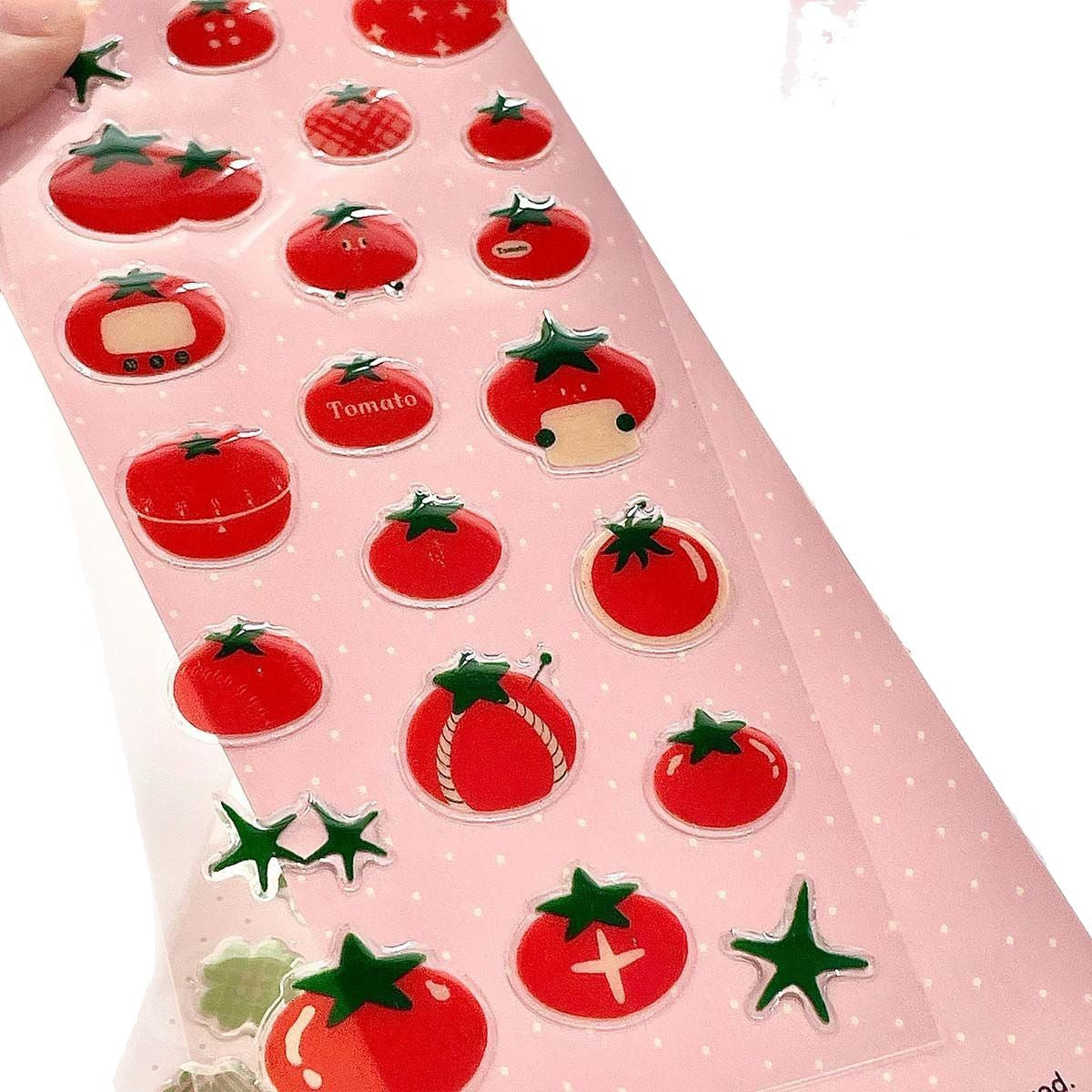 Summer Time Deco 3D Sticker Sheet