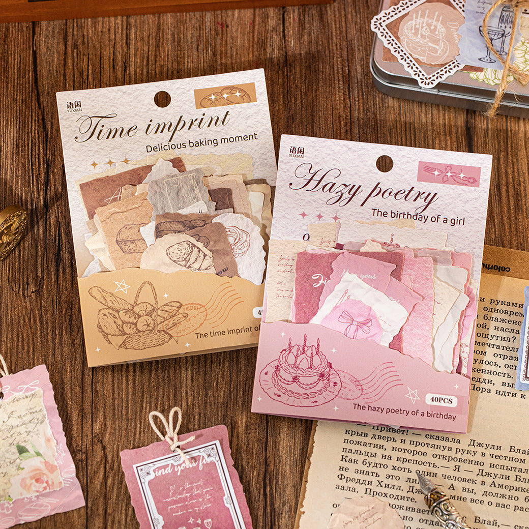 Bygone Pages Deco Sticker Pack