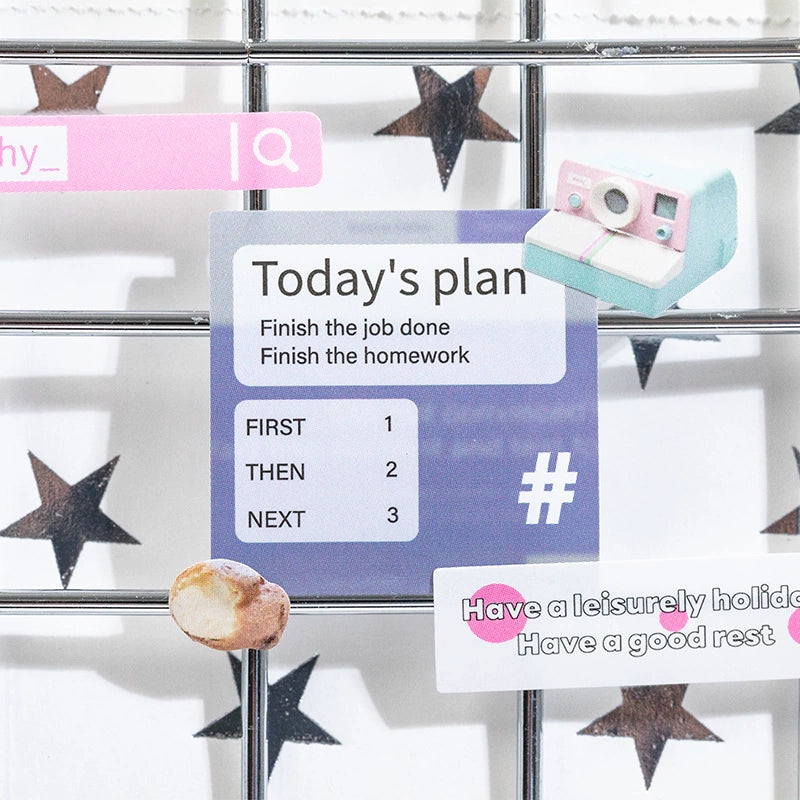 2500pcs Fragments of Time Coil Sticker Book