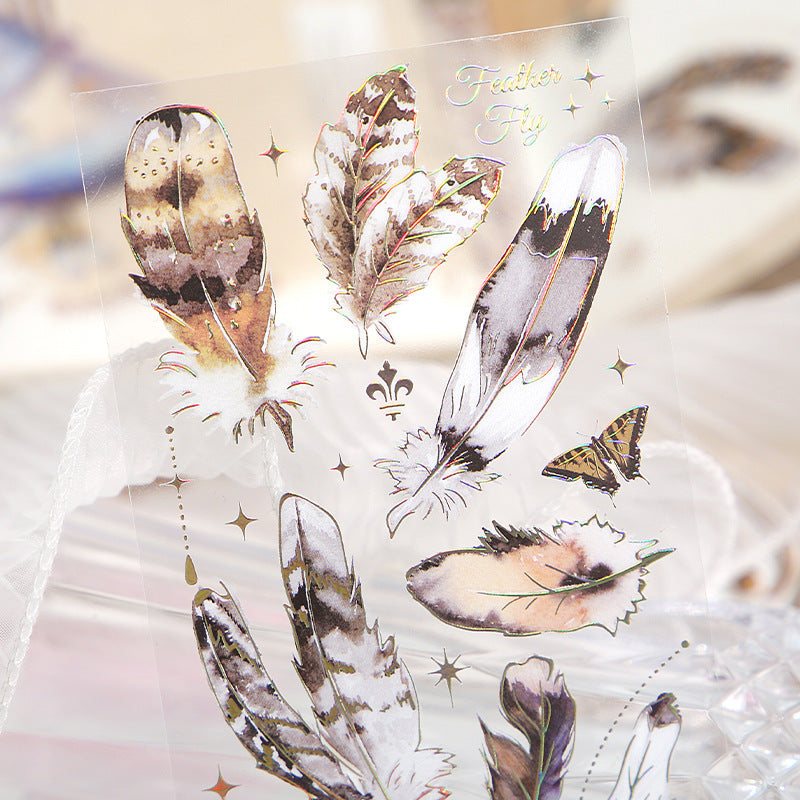 Aesthetice Creature Gold Foil Sticker Sheet