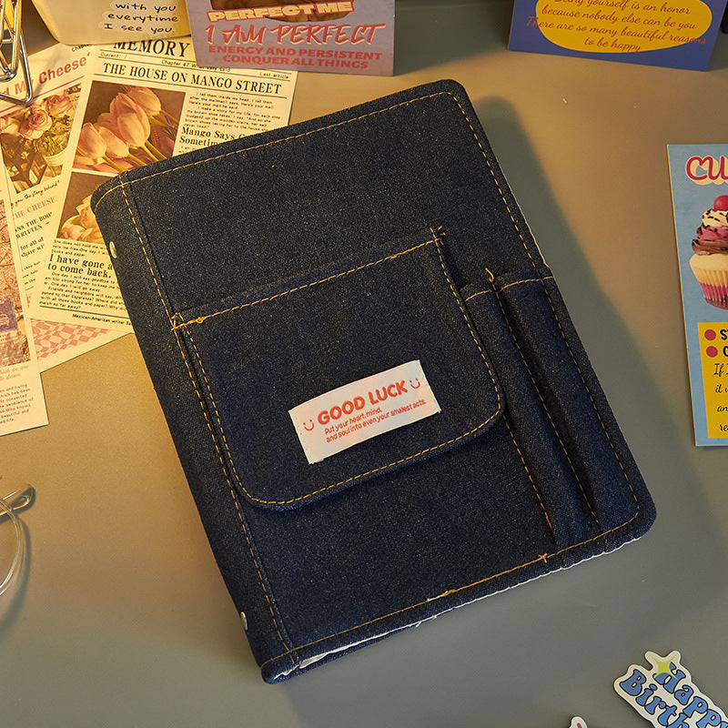 Denim Loose Leaf Notebook