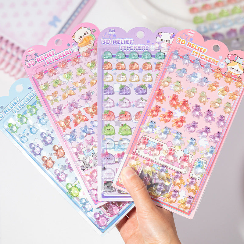 Sweet Party 3D Sticker Sheet Vol.2