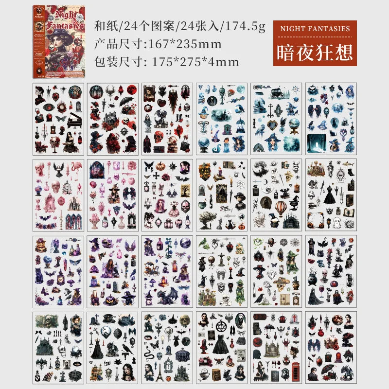 Vintage Sticker Book Vol.3