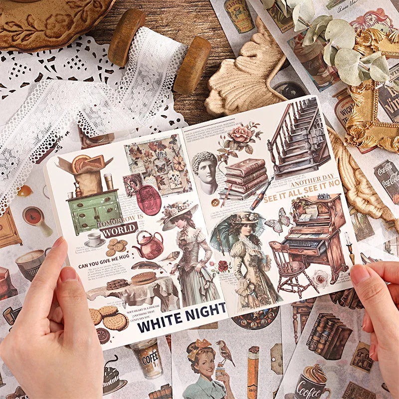 Vintage Sticker Book Vol.3