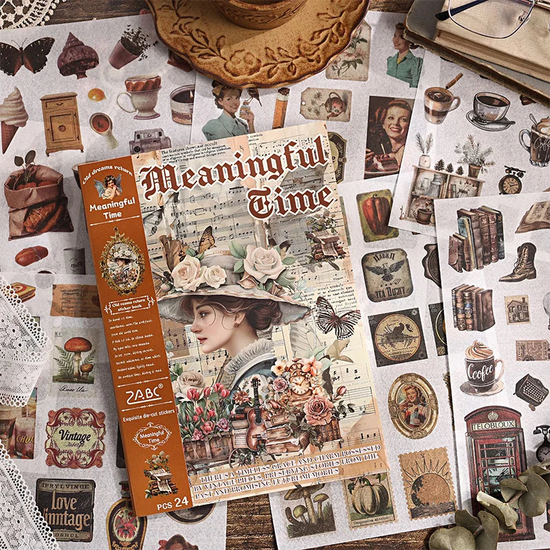 Vintage Sticker Book Vol.3