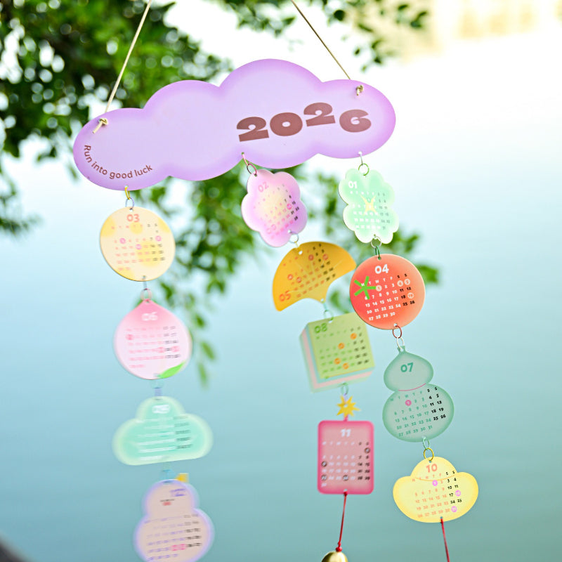 2026 Lucky Bell Calendar DIY Kit