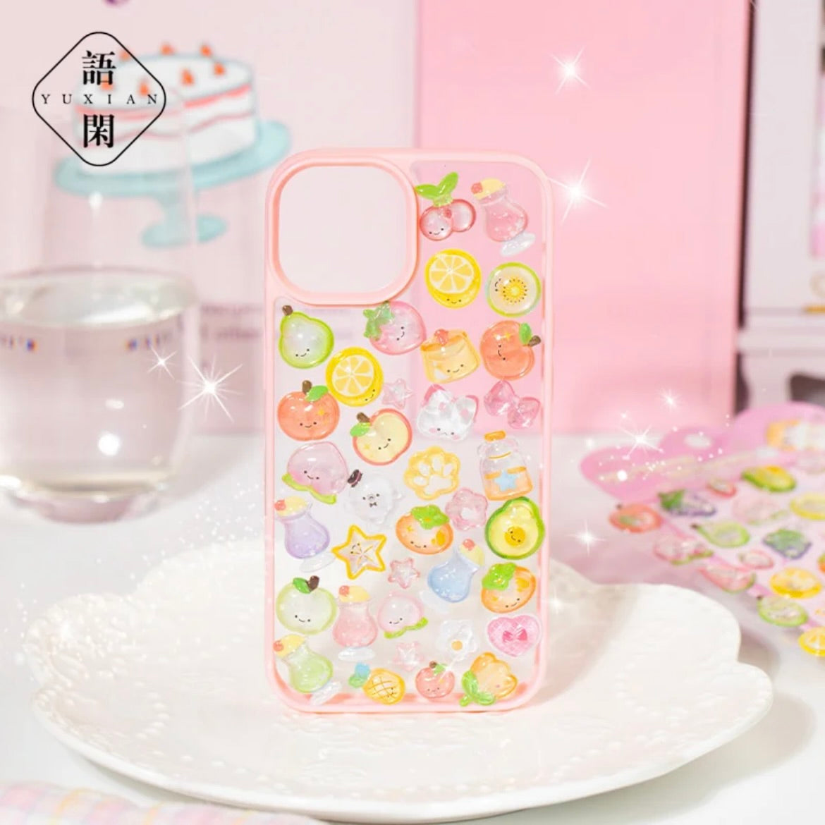 Sweet Party Cute 3D Sticker Sheet Vol.1