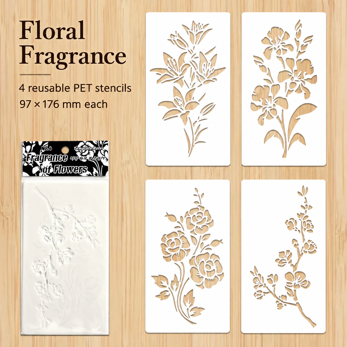 Botanical Breeze Stencil Set