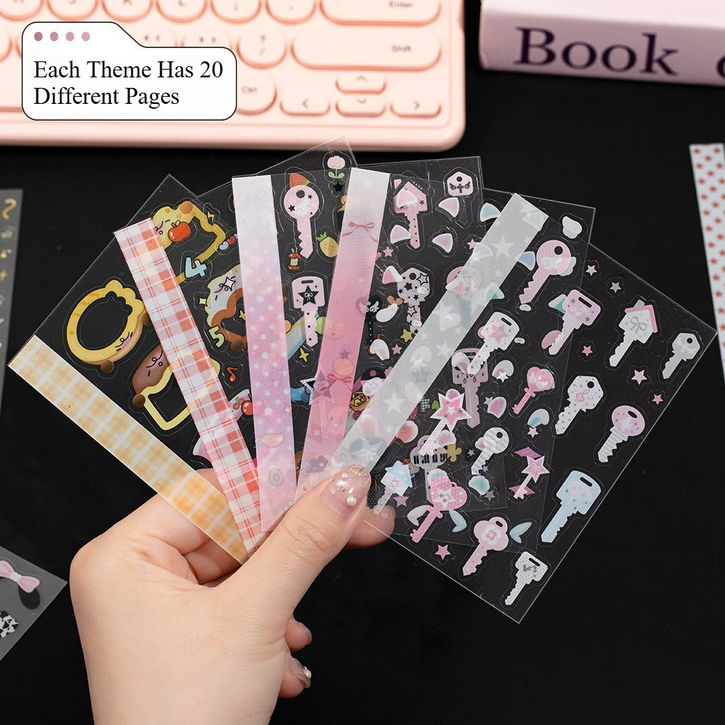 Adorable Things PET Sticker Book