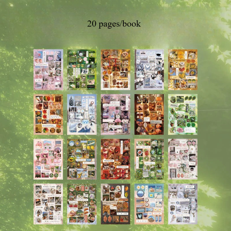 Retro Scenes Sticker Book Series 2