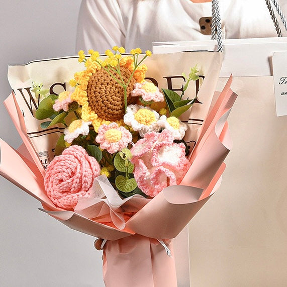 Rejoyce Handmade Crochet Delicate Flower bouquet