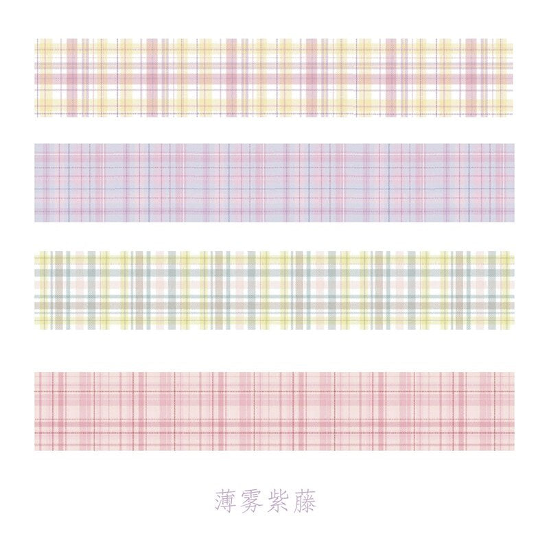 4 Rolls Aesthetic Washi Tape Set