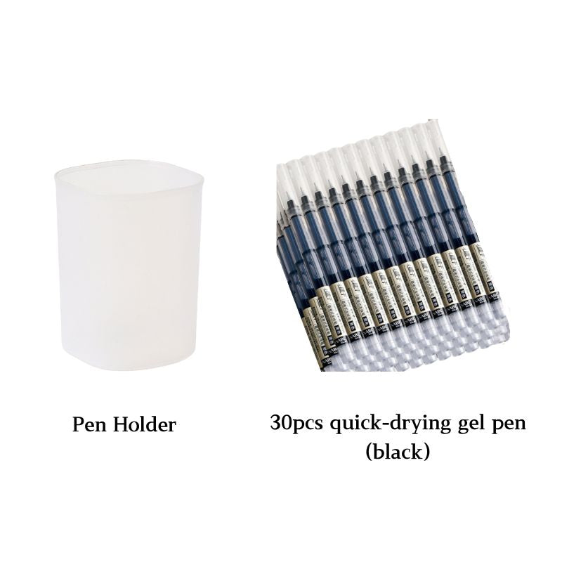 Great Value 30pcs Quick-drying Pen Set