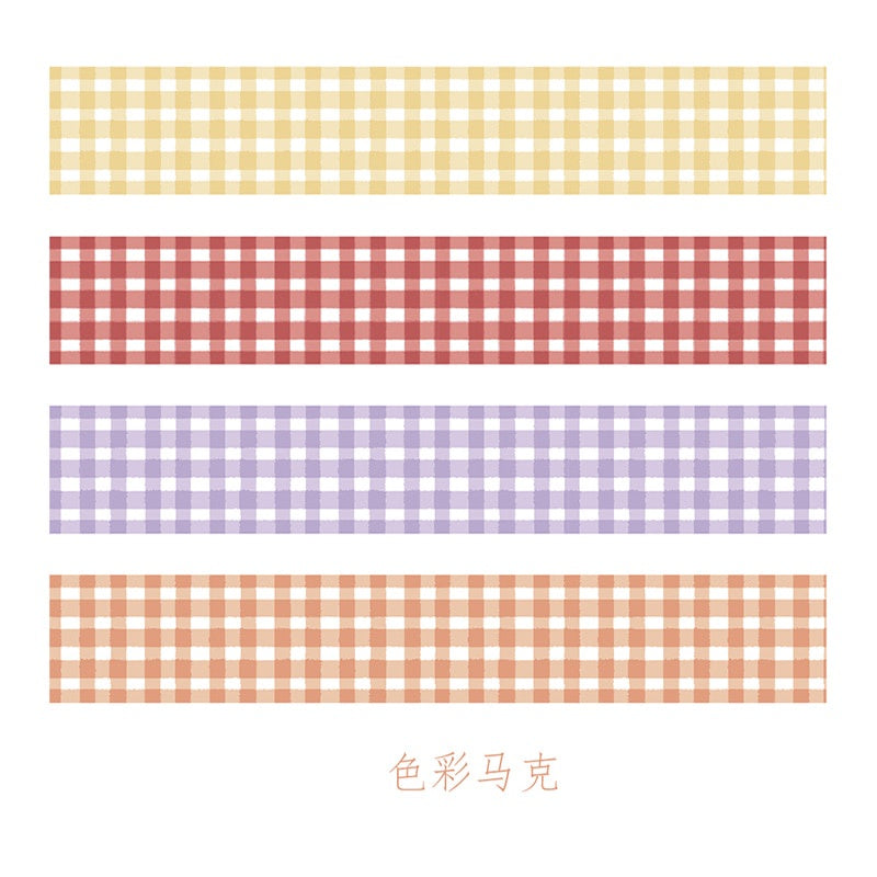 4 Rolls Aesthetic Washi Tape Set