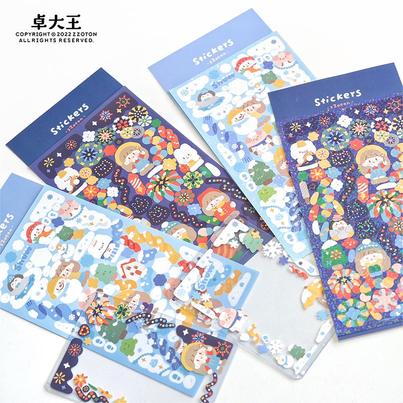 Molinta Edgeless Sticker Winter