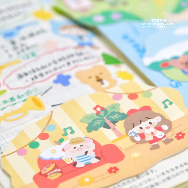 Randloser Molinta-Aufkleberbogen