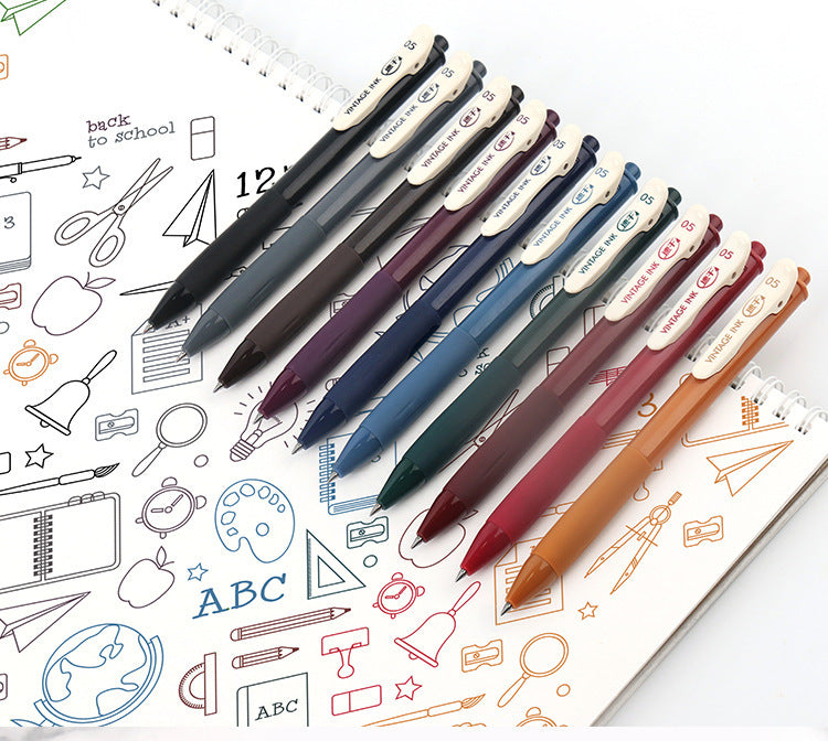 DS-099 Vintage Color Gel Pen Set