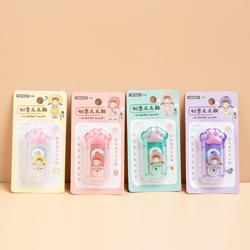 Cute Cat Paw Adhesive Glue Tape