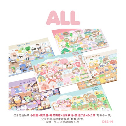 Molinta Edgeless Stickerbogen Staffel 2