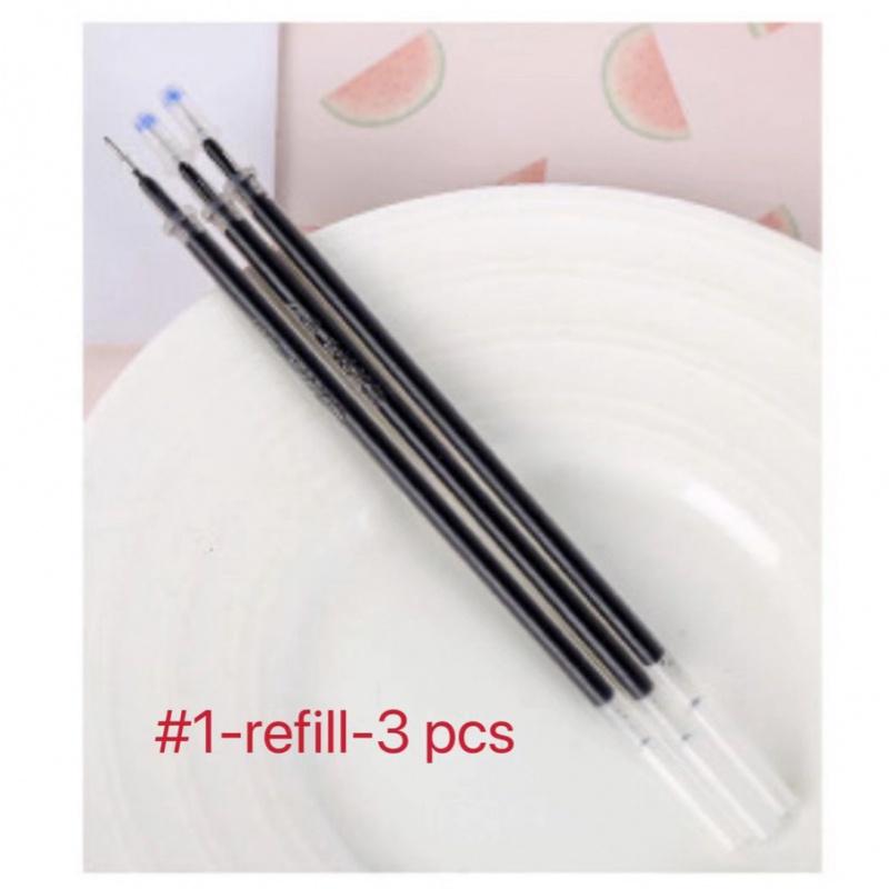 3pcs Gel pen 0.5 black